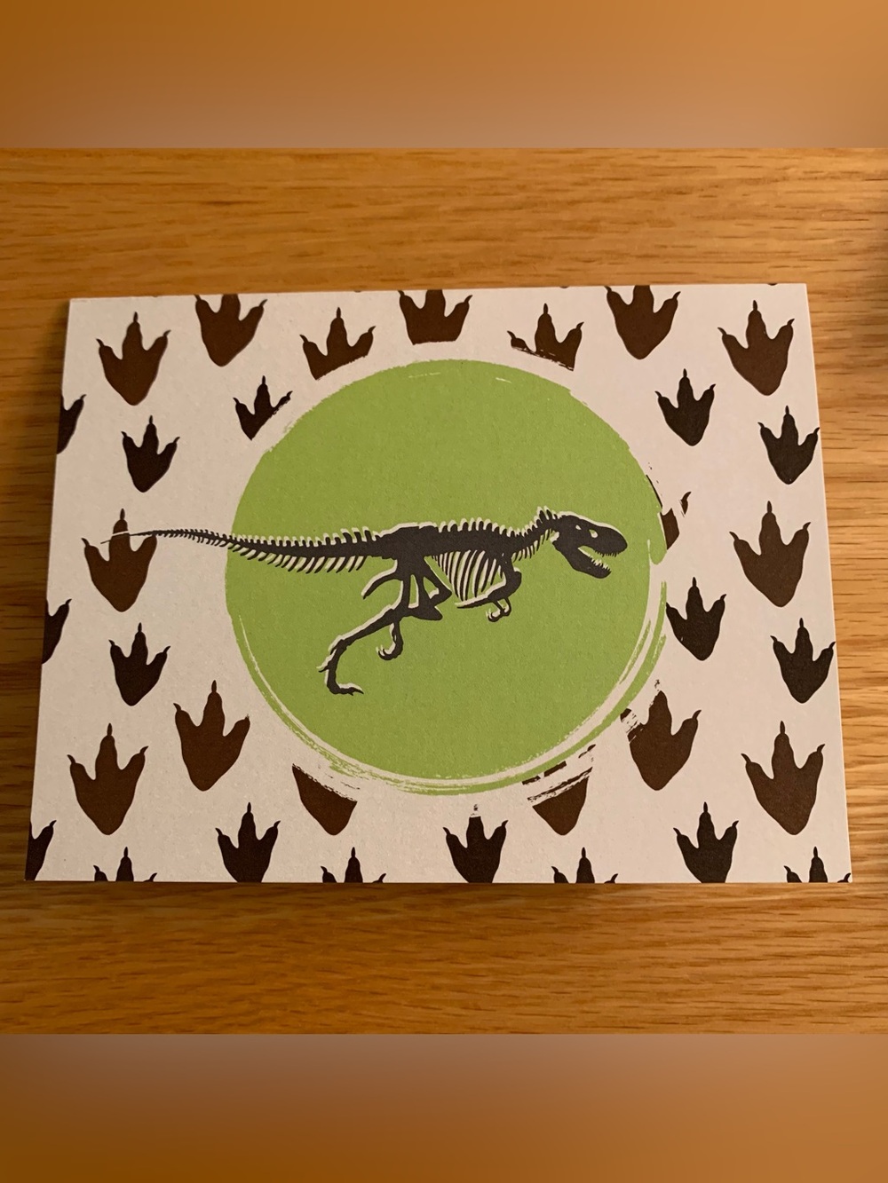 12 Stamped Dinosaur blank notecards - Picture 3 of 10